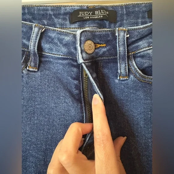 Judy Blue Dark Wash High Rise Skinny Jeans EUC - Picture 3 of 9